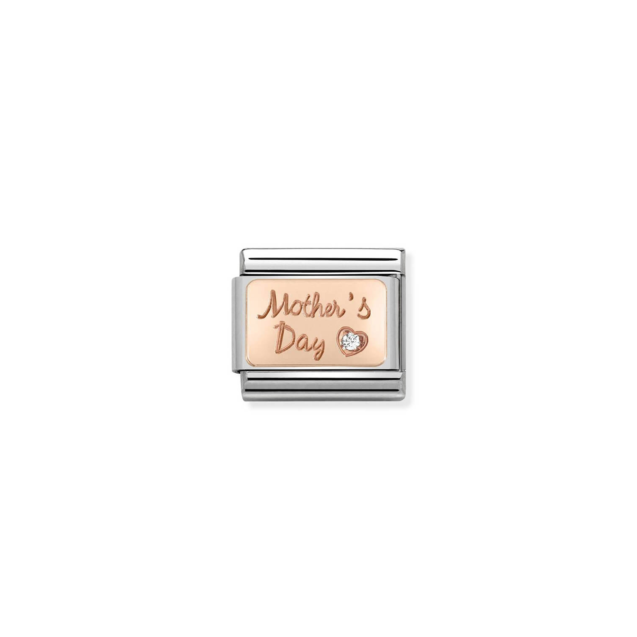 Composable Classic Link 430316/01 Rose Gold Mother's Day with CZ