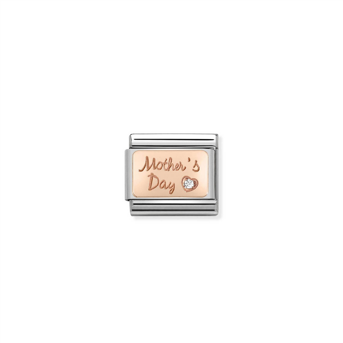Composable Classic Link 430316/01 Rose Gold Mother's Day with CZ