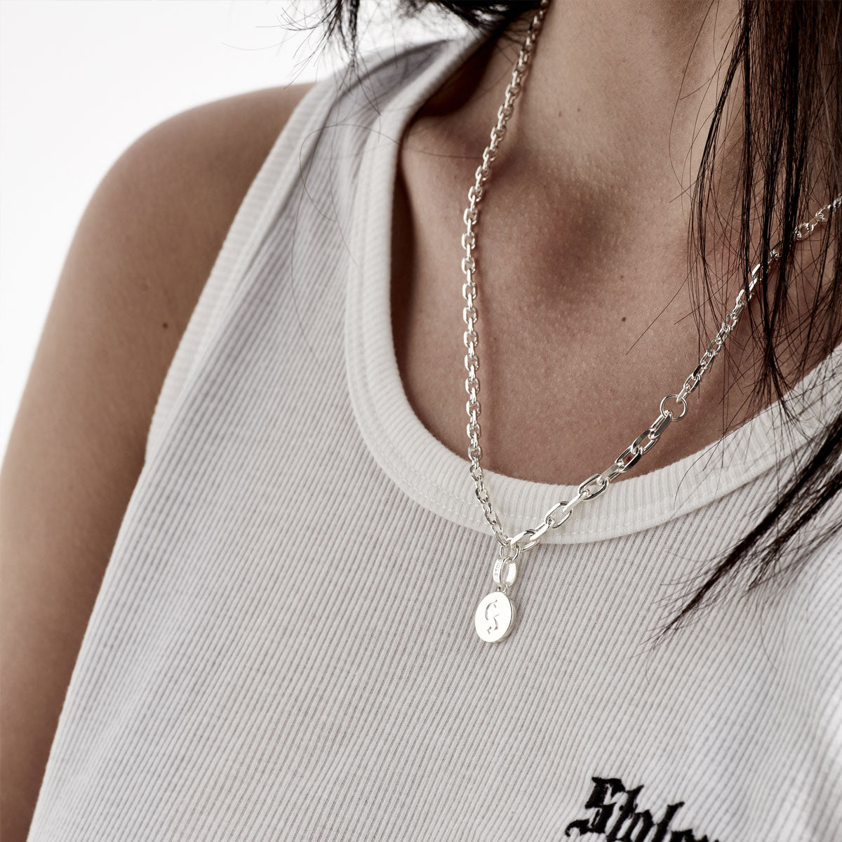 S-Logo Chain Necklace