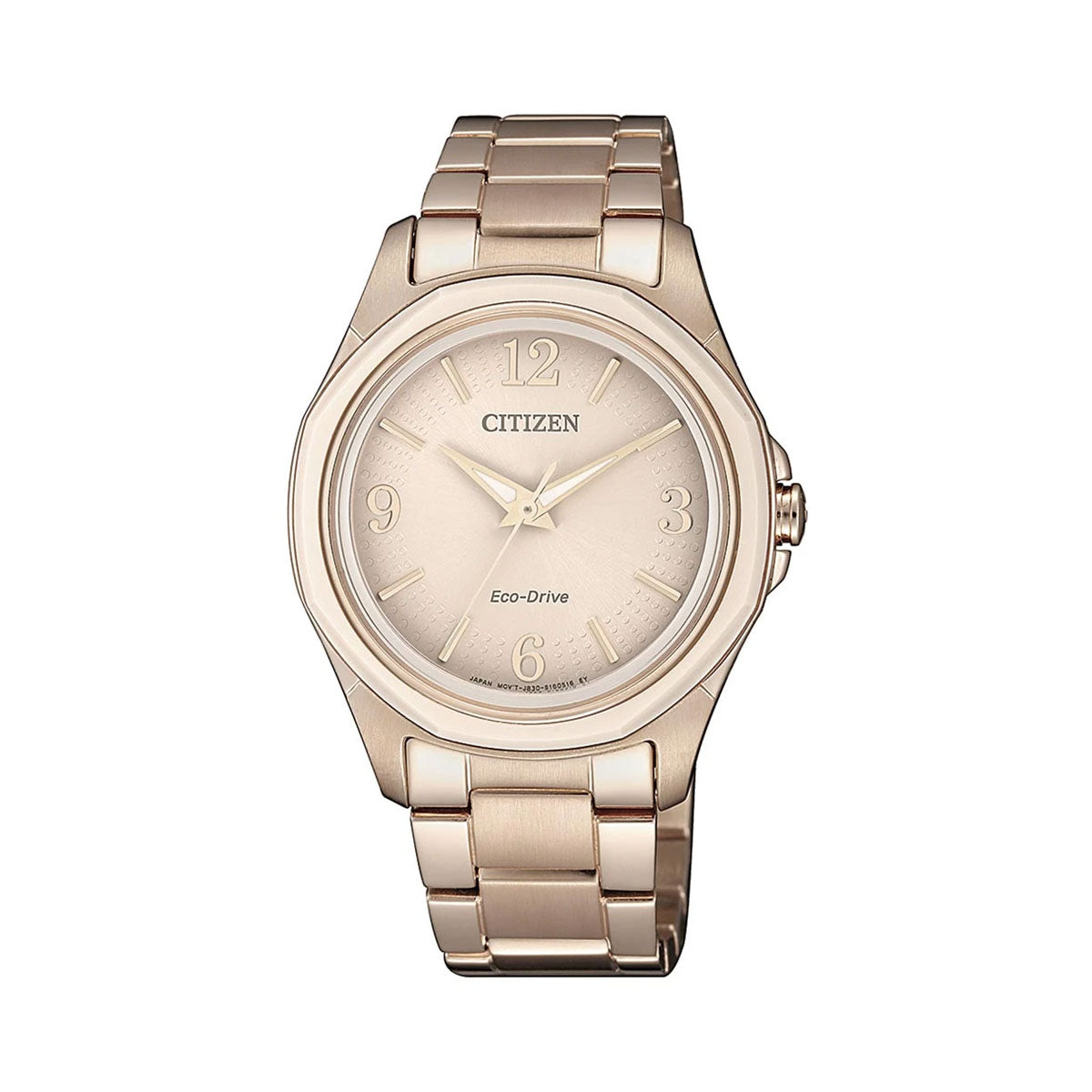 FE7053-51X - Rose Gold Ladies Eco-Drive Watch