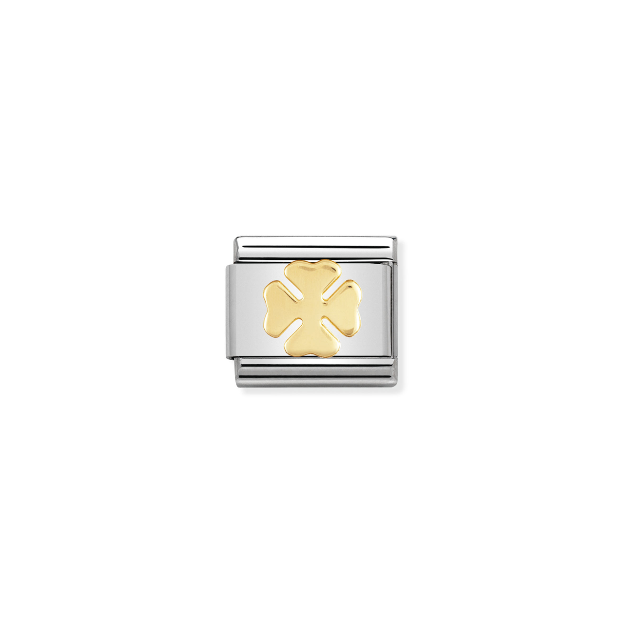 Composable Classic Link 030115/06 Four Leaf Clover in 18k Gold