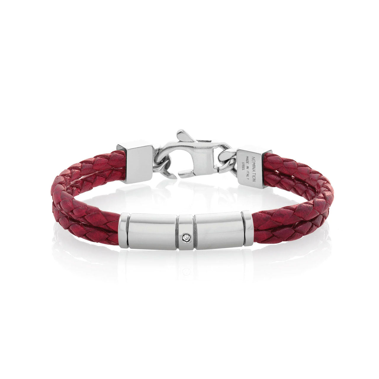 Tribe Bracelet 8033497482020 Double Red Leather