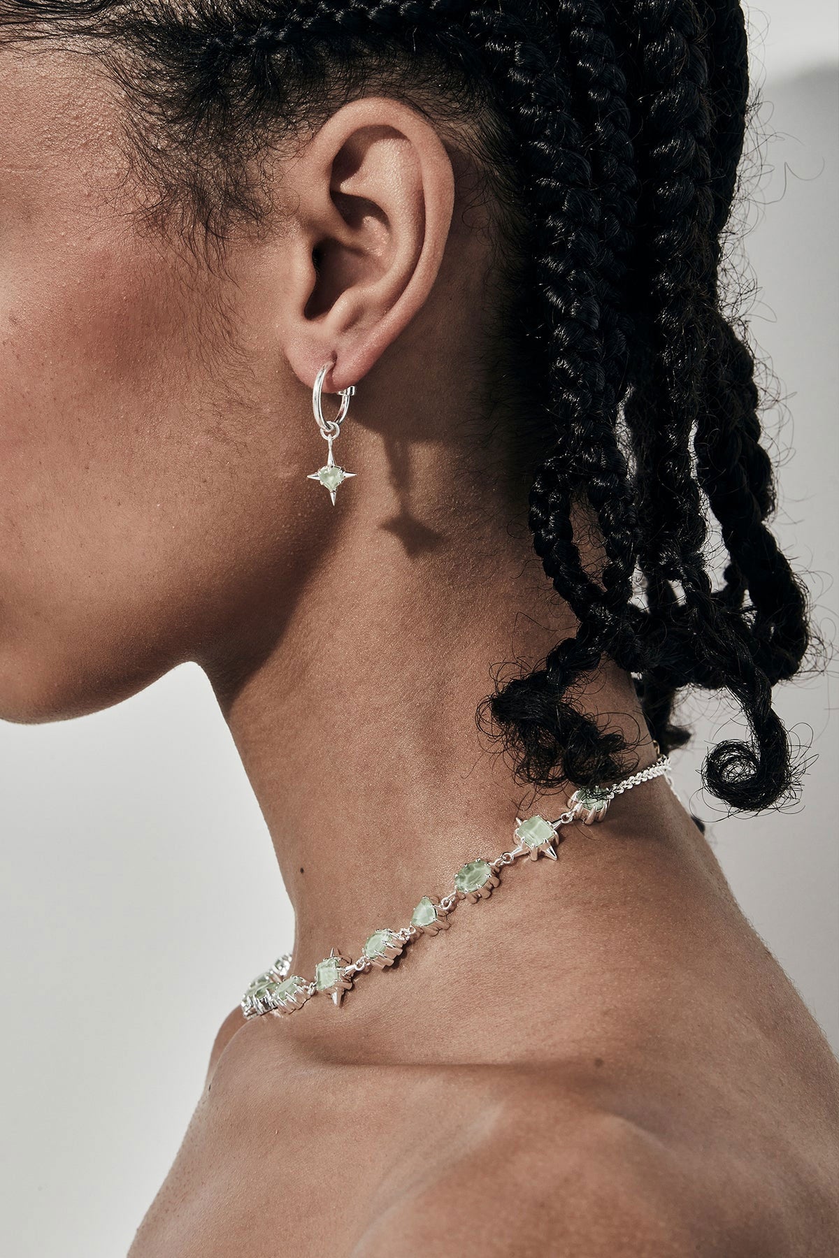 Precious Punk Anchor Earrings