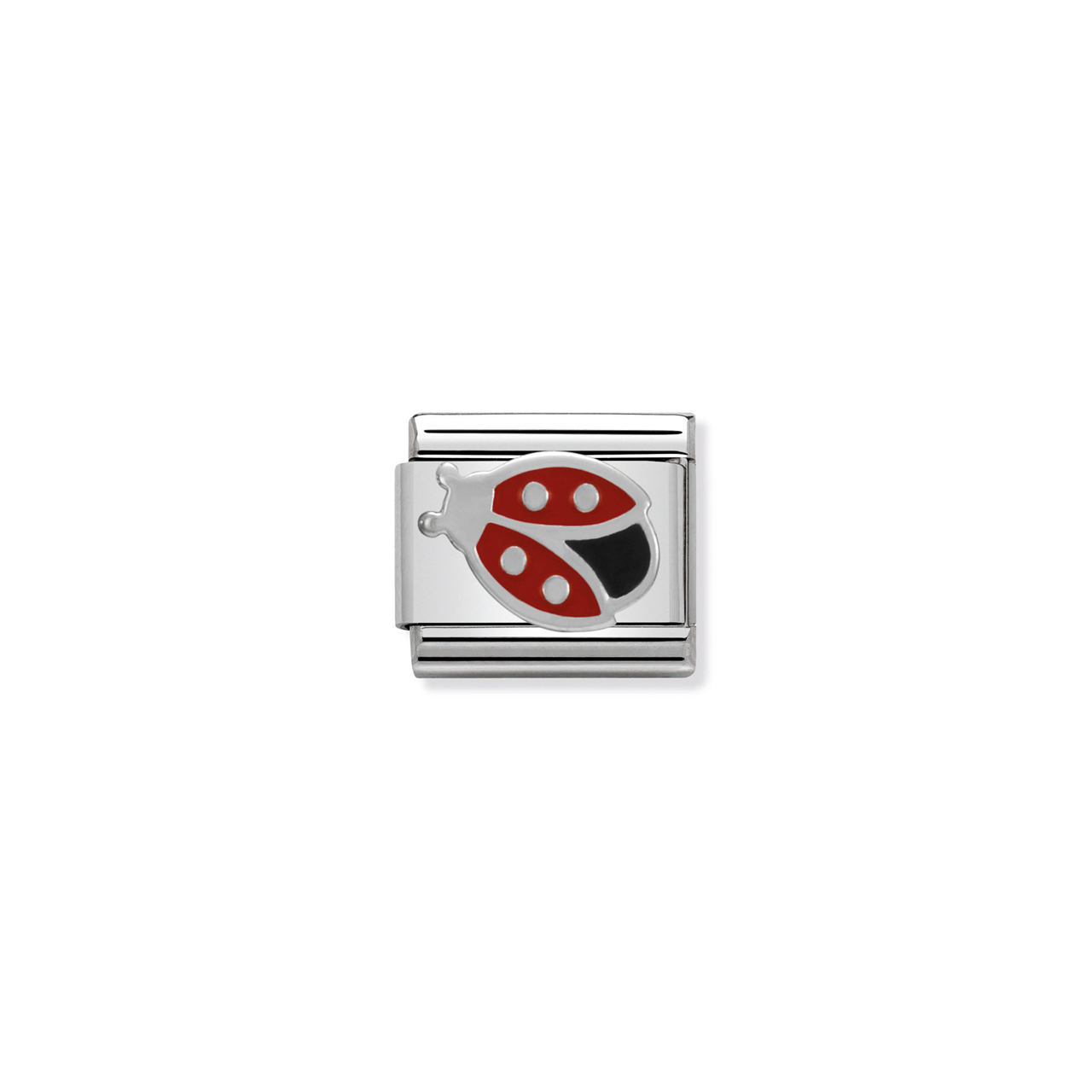Composable Classic Link 330202/15 Ladybird in Silver & Enamel