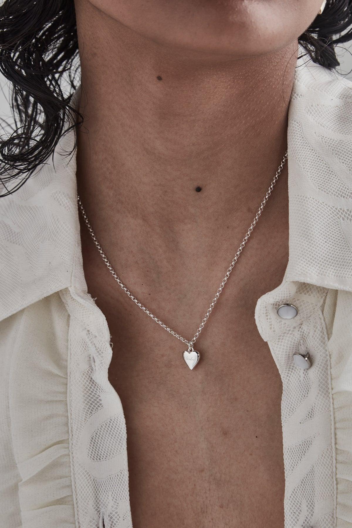 Full Heart Necklace - Jamies Jewellers