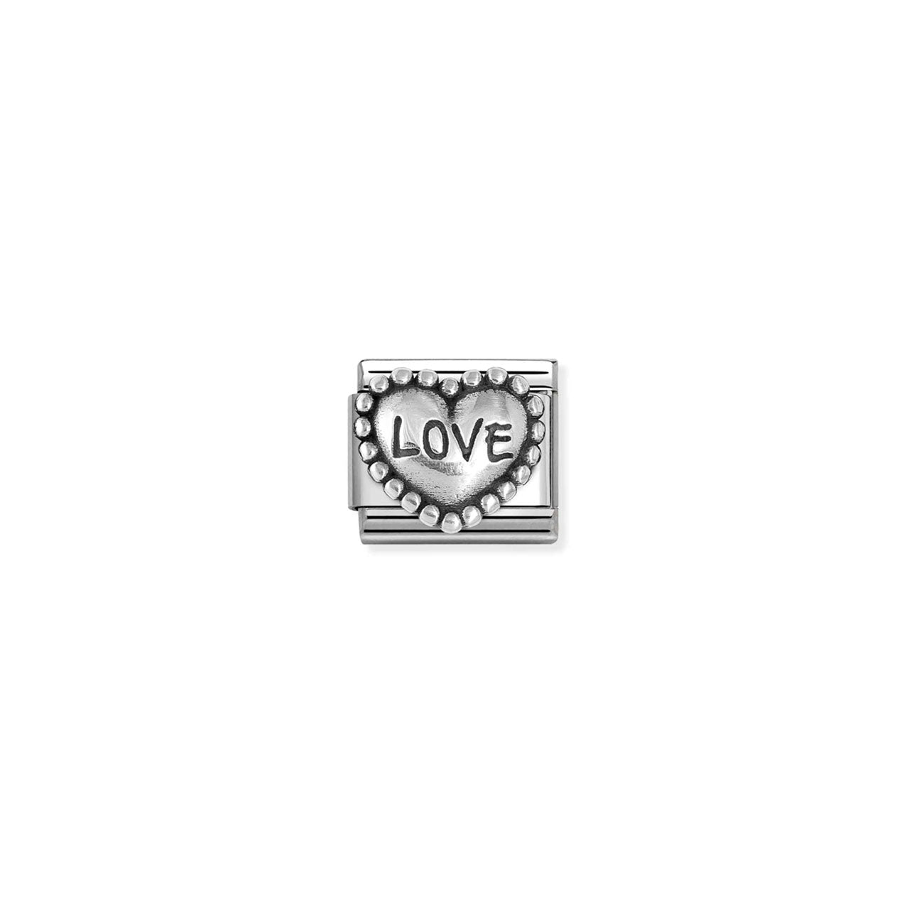Composable Classic Link 330101/88 Love Heart In 925 Silver