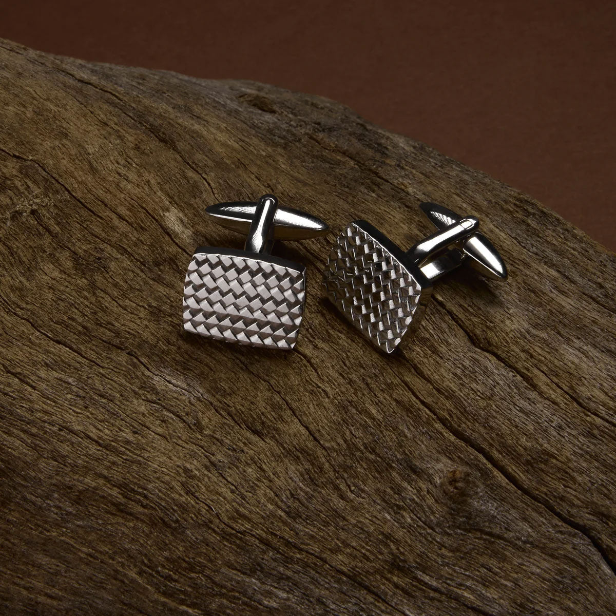 Shadowline Men's Steel Cufflink