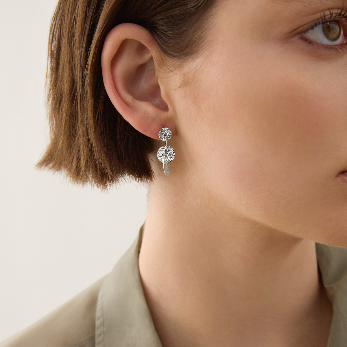 Milleluci Circular Petite Earrings