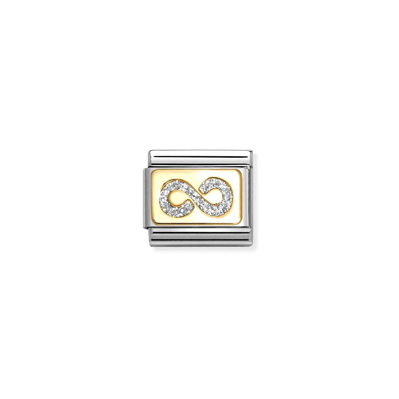 Composable Classic Link 030224/06 Glitter Infinity in 18k Gold