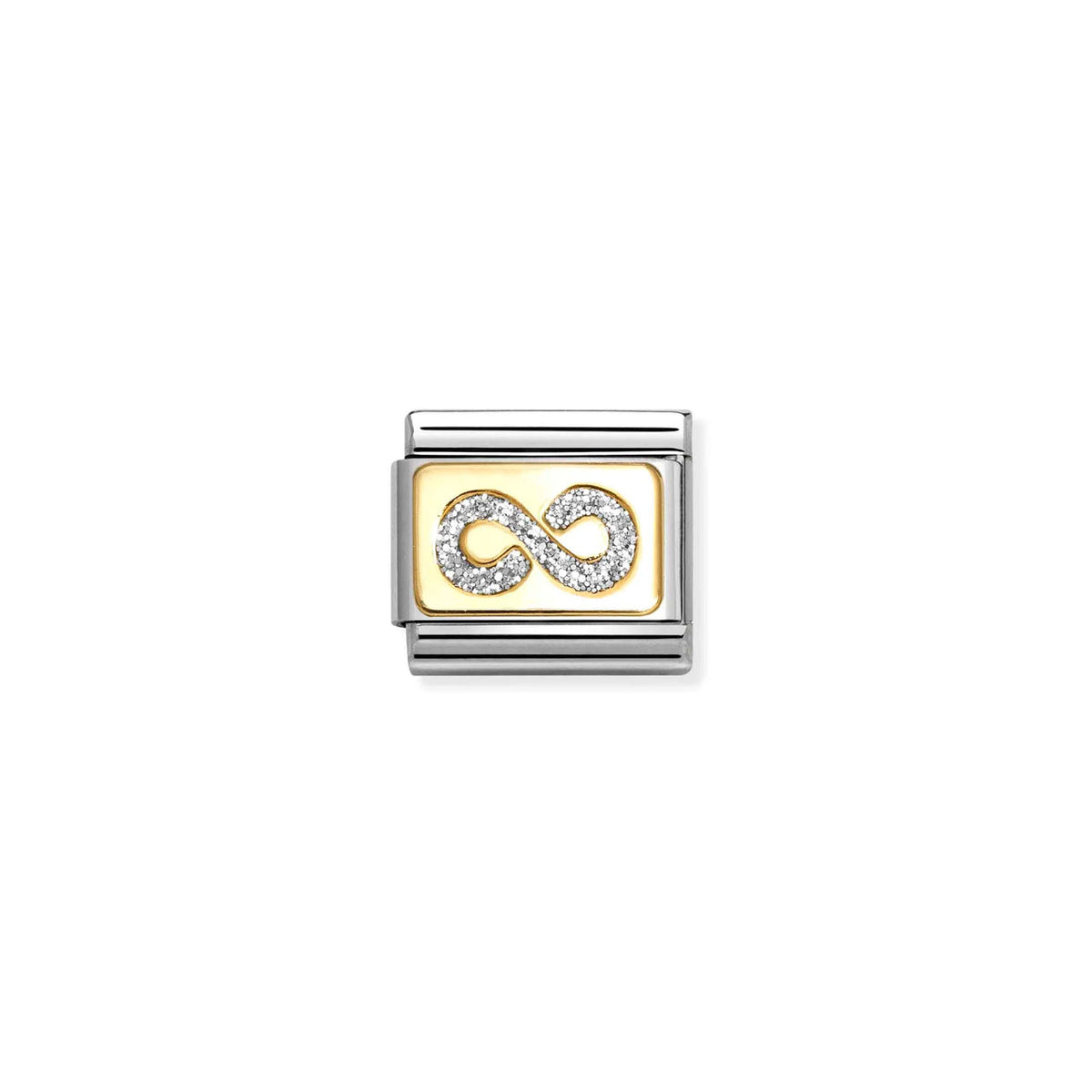 Composable Classic Link 030224/06 Glitter Infinity in 18k Gold