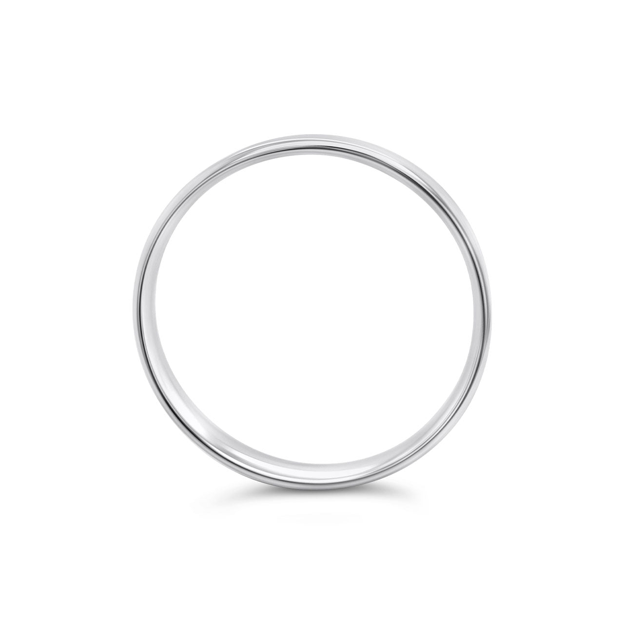Sterling Silver 3mm Wide Band Ring