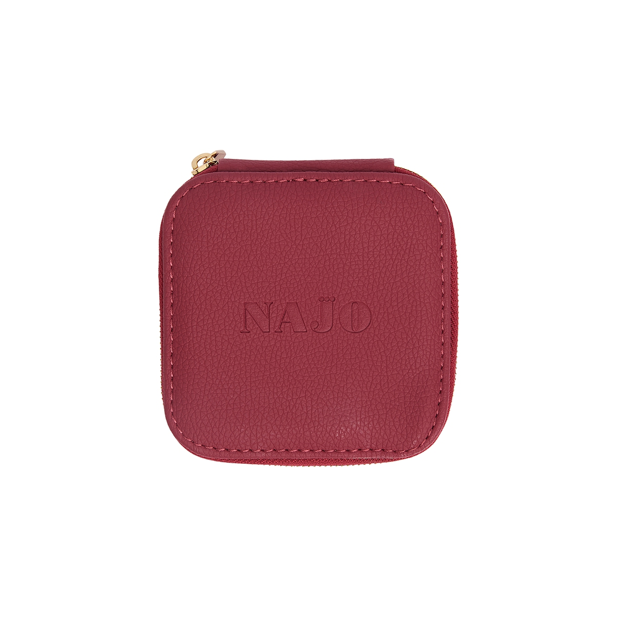 Mini Red Travel Jewellery Box