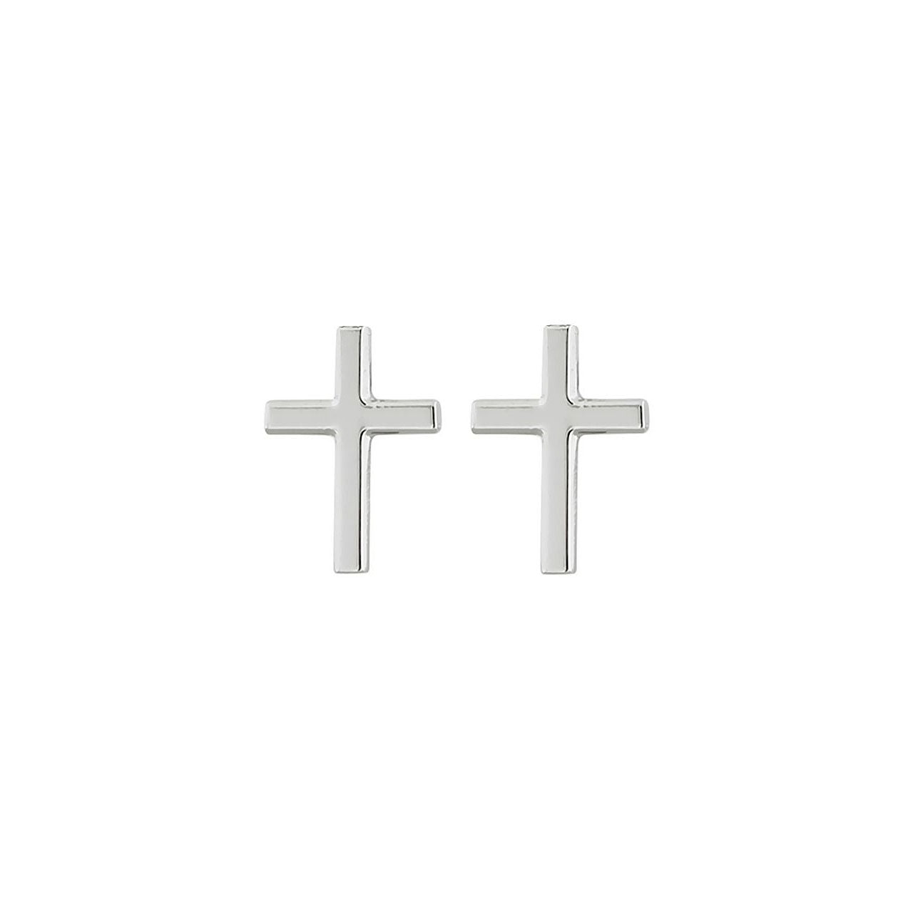 Spirit Cross Studs Steel Stud Earrings