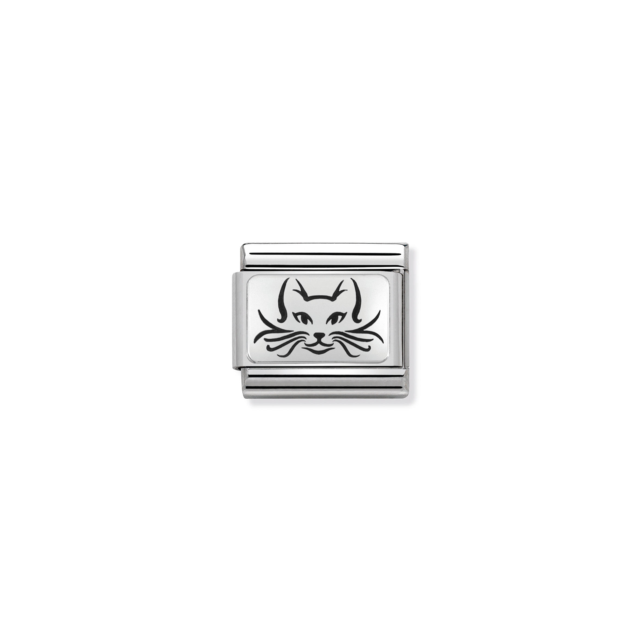 Composable Classic Link 330109/05 Cat in Silver
