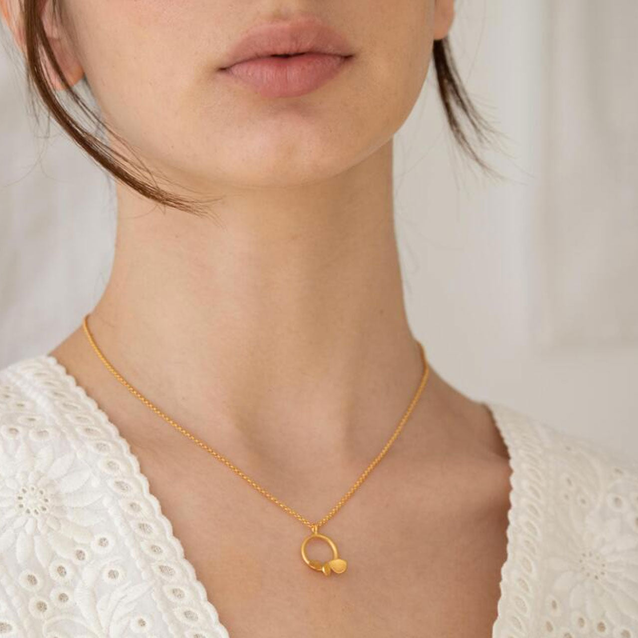 Branca Small Golden Necklace