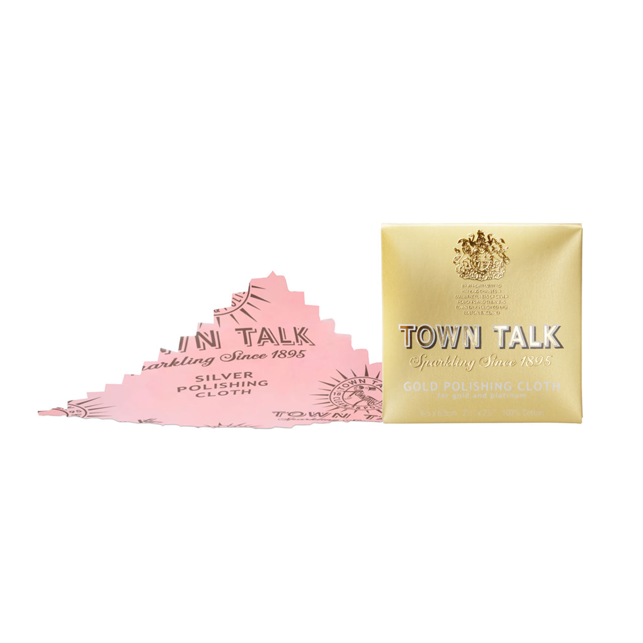 Town Talk - Gold Polishing Cloth Dinky