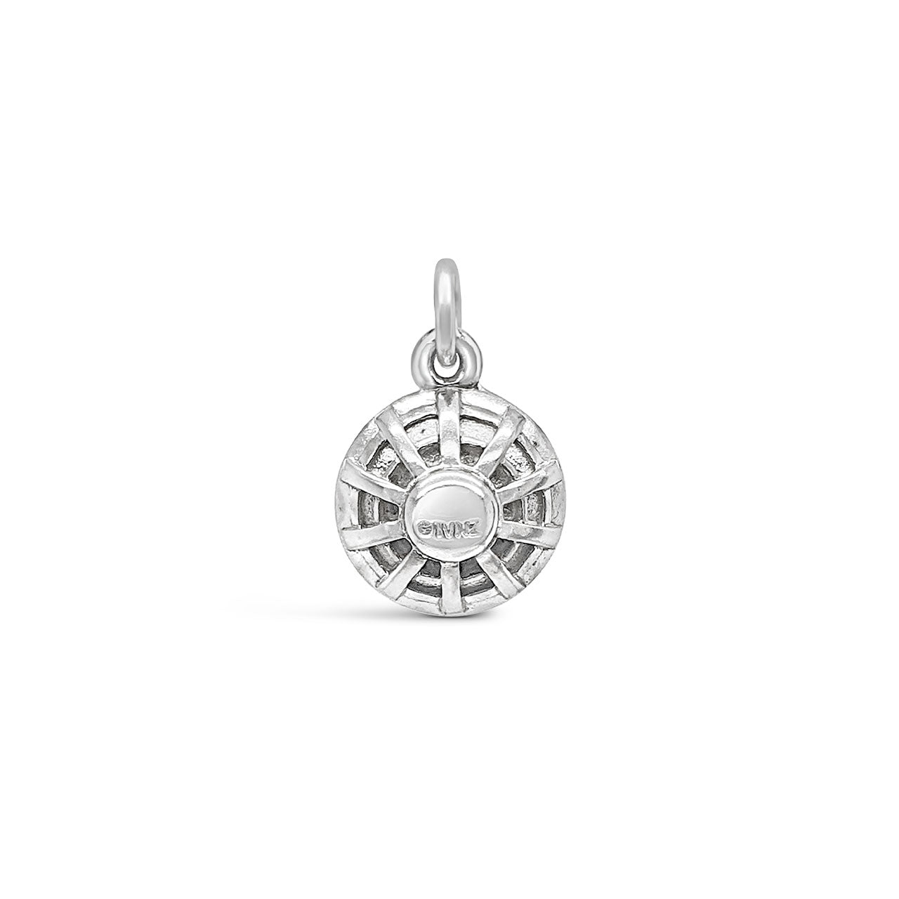 Sterling Silver TVNZ Satellite Dish Charm