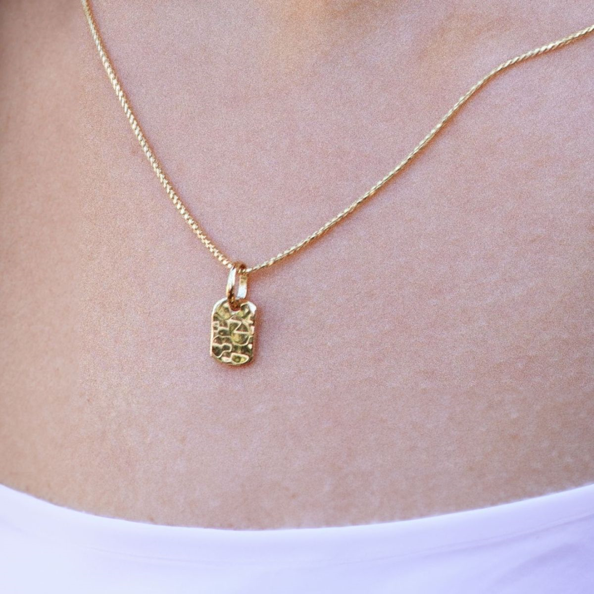 Tigger Necklace - Gold Plated