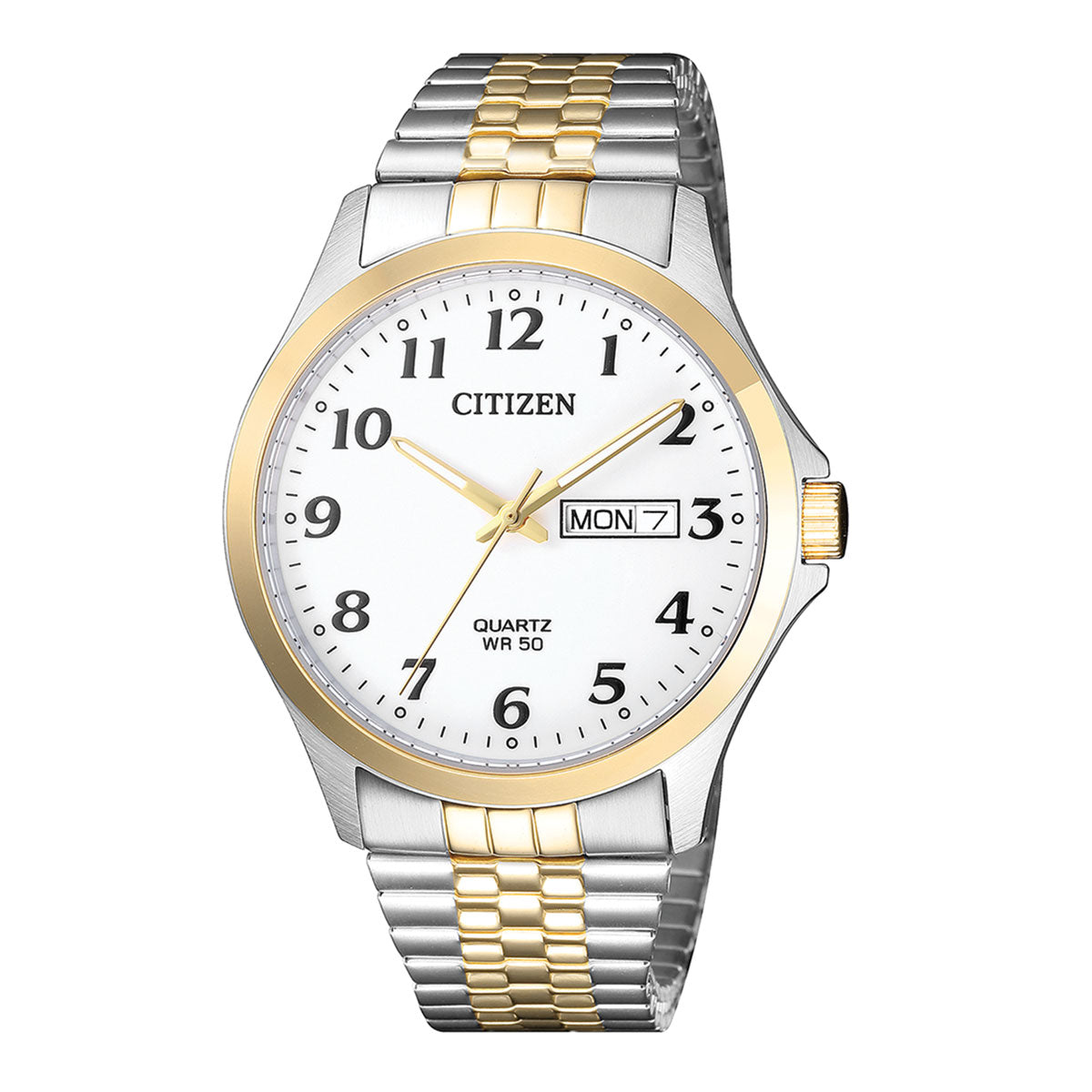 Citizen - Mens 2 Tone Dress Watch - BF5004-93A