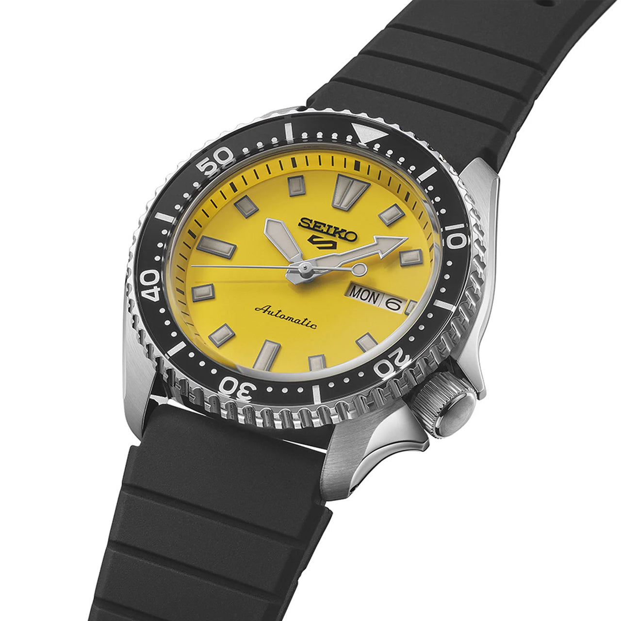 Seiko - SRPL87K Seiko 5 Sports SKX Redux in Ki-iro Yellow Automatic Watch