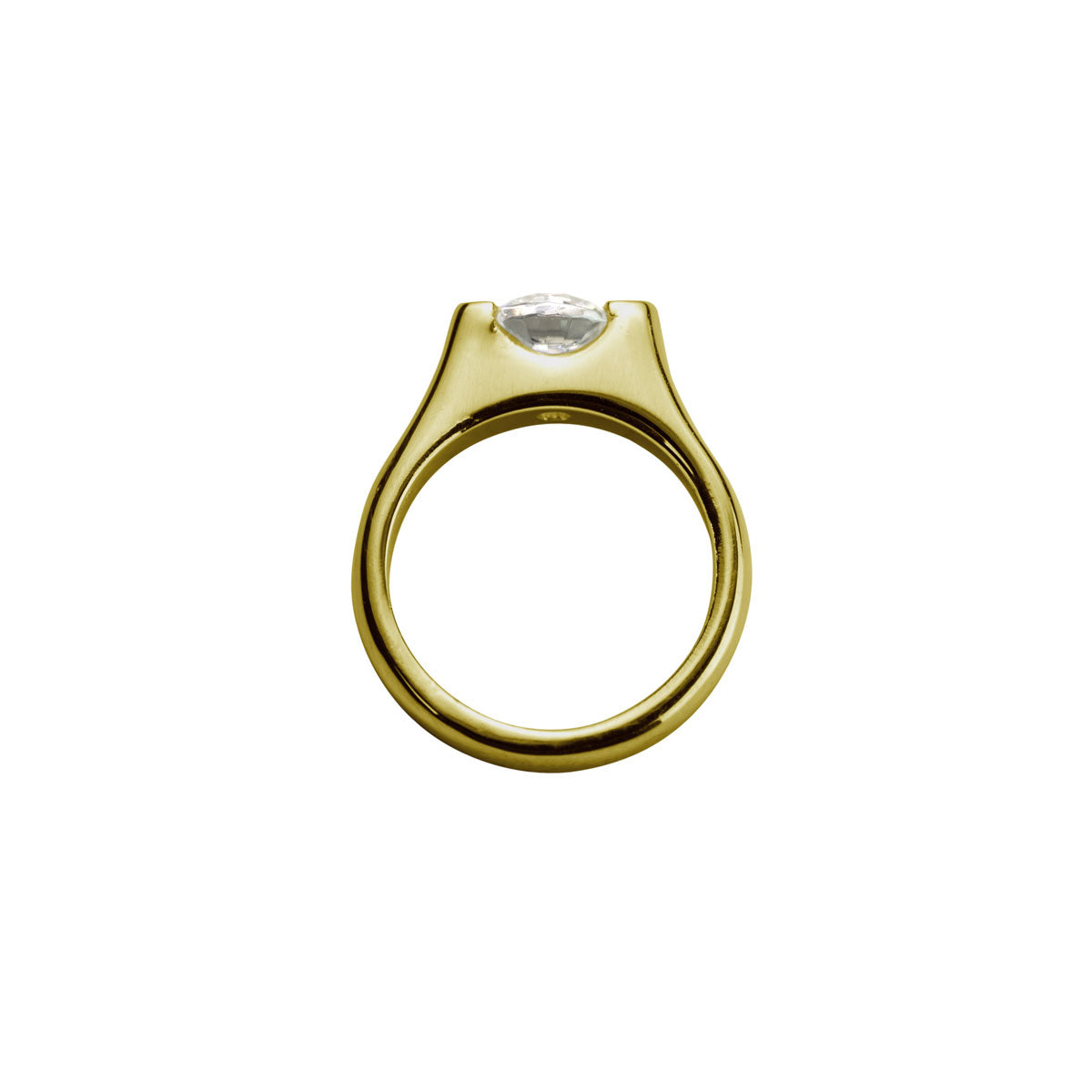 Gold Eternity Ring - Romance