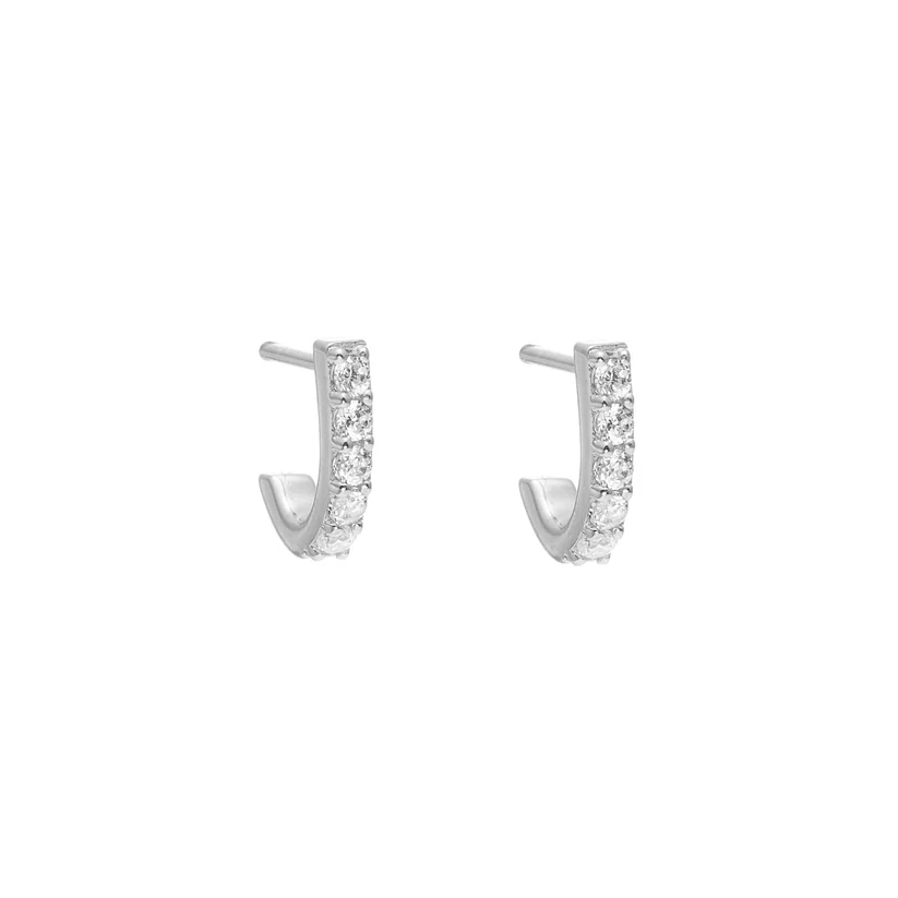 Ciel Earrings (CZ/Silver)