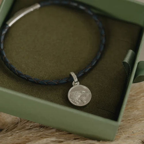 Kiwi Coin Pendant Charm (Iconic)