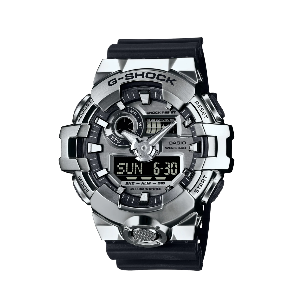 G-Shock Origin Series Steel Covered Watch - GM700-1A