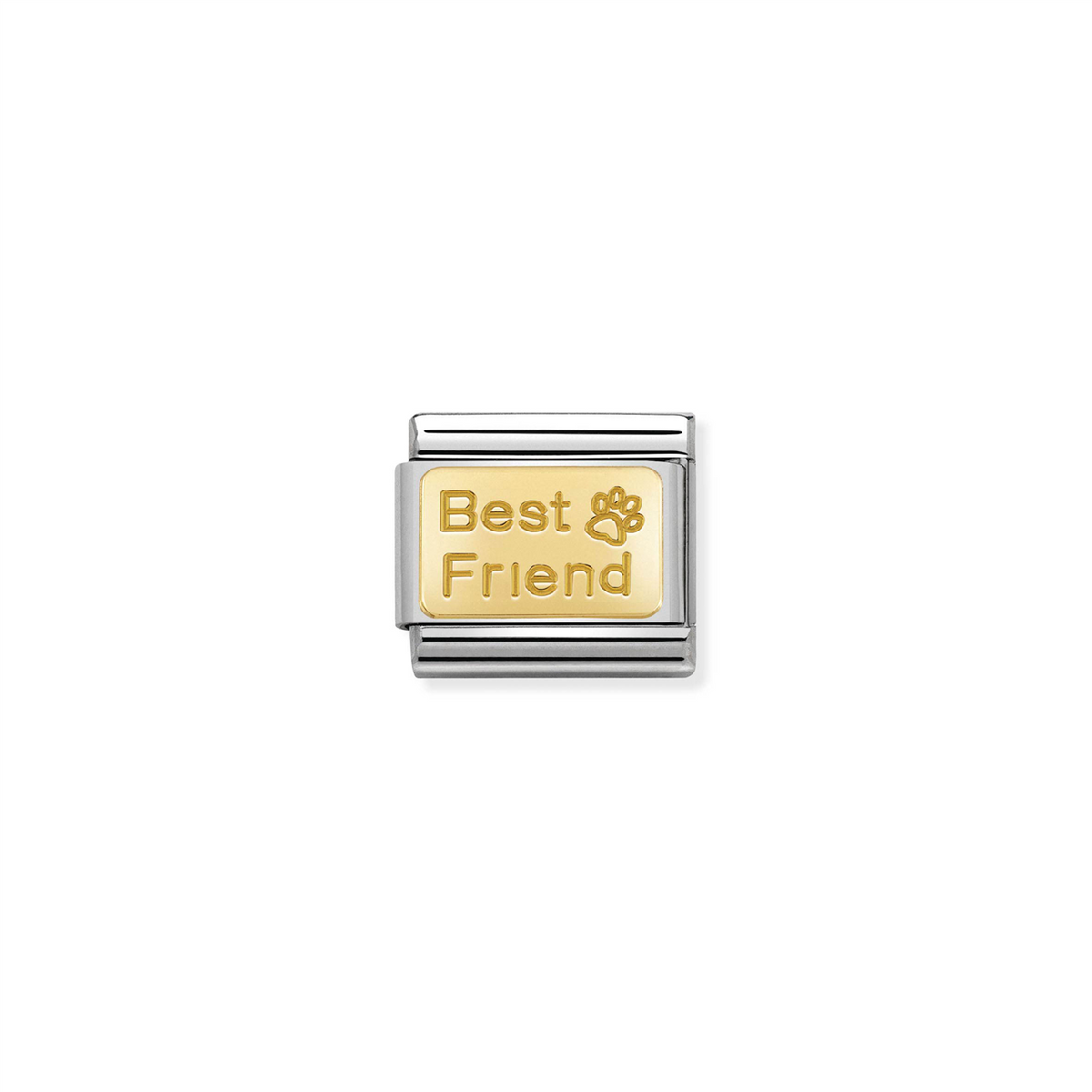 Composable Classic Link 030121/50 Best Friend With Paw in 18k Gold