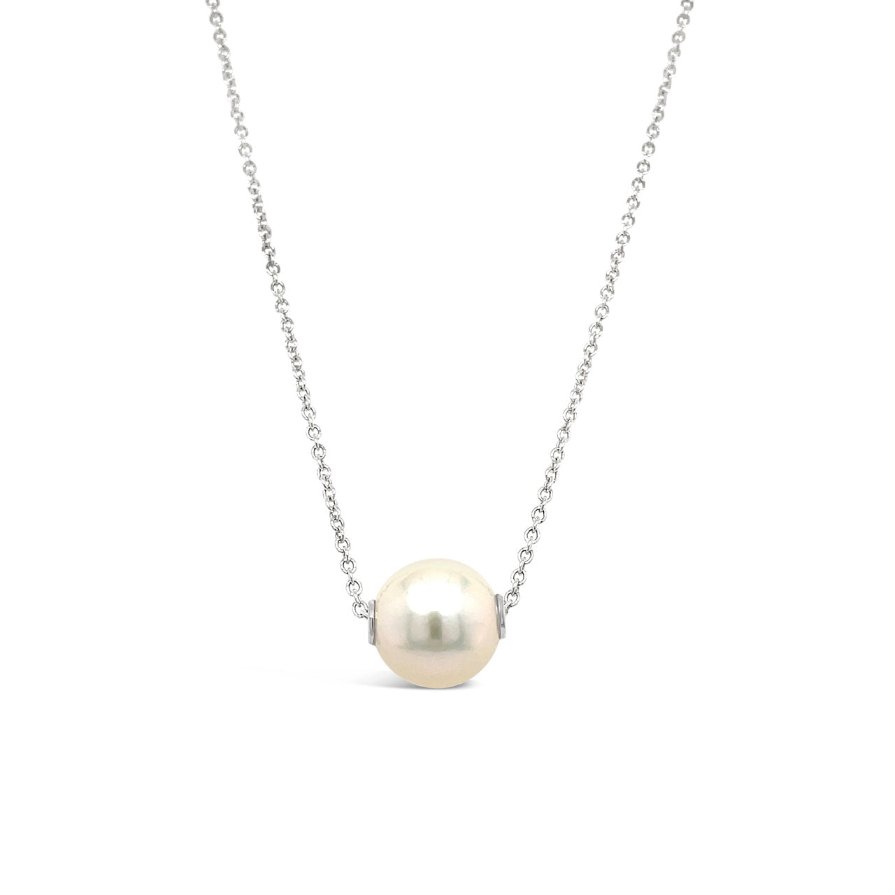 Sterling Silver & Fresh Water Pearl Necklace