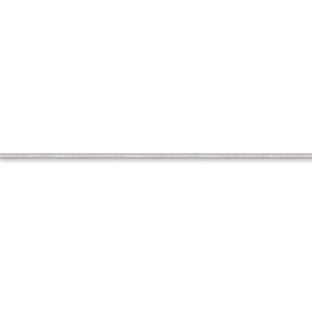 60cm Sterling Silver CDT120 Round Snake Chain