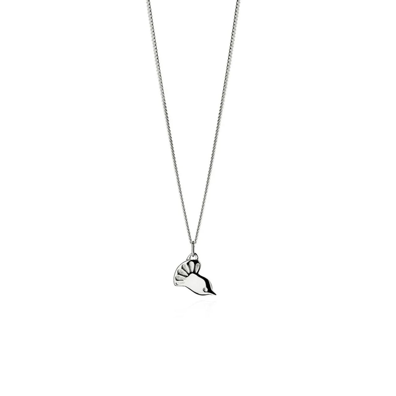 Sterling Silver Petite Fantail Pendant