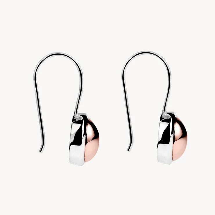 Rosy Glow Earrings - Rose Gold Plated
