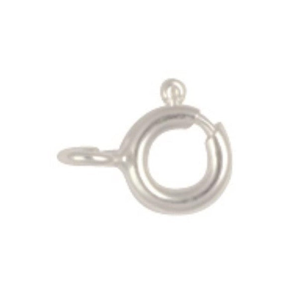 Sterling Silver 6mm Bolt Ring