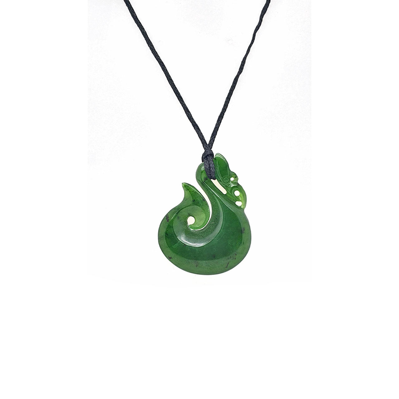 Pounamu - Kawakawa Manaia Necklace