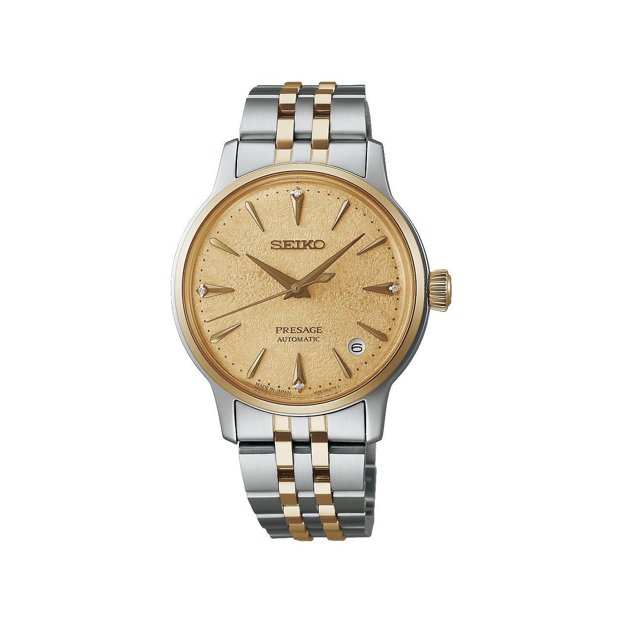Seiko - SRPL64J Ladies Presage ‘Frozen Daiquiri’ Diamond Cocktail Time Automatic Watch