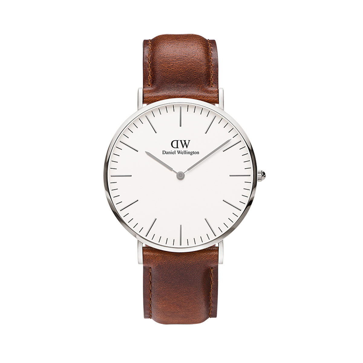 Classic 40mm St Mawes - Silver & White Watch