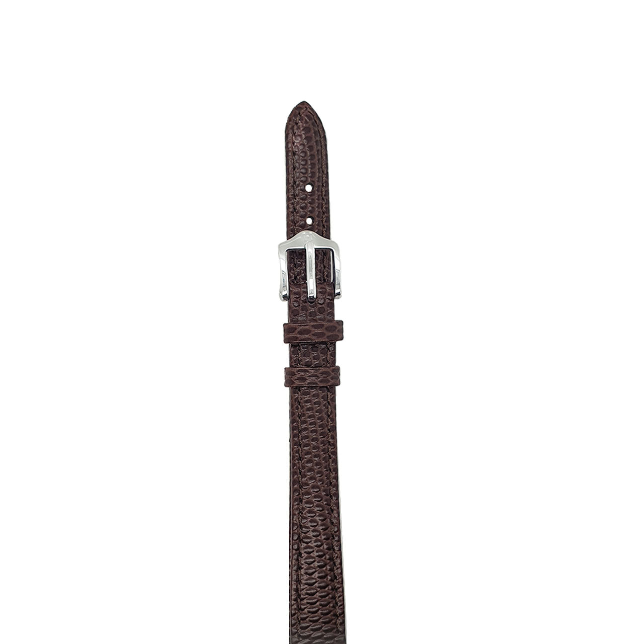 Rainbow - 12mm Brown Leather Long Watch Strap