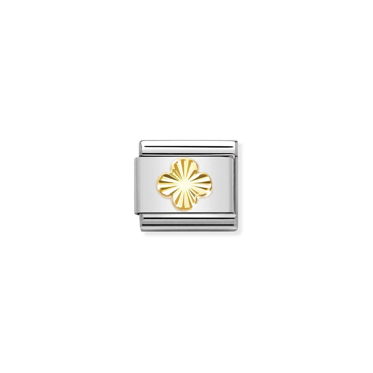 Composable Classic Link 030149/52 Four-Leafed Clover In Gold