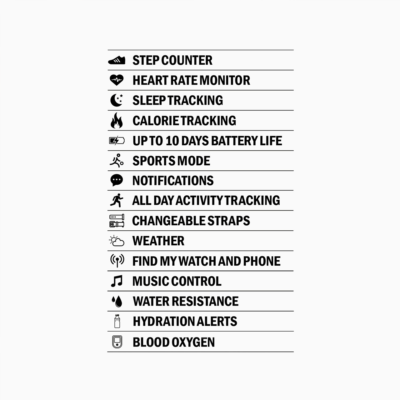 Sekonda Track Smart Watch | Rose Gold Case & Pink Silicone Strap | 30170