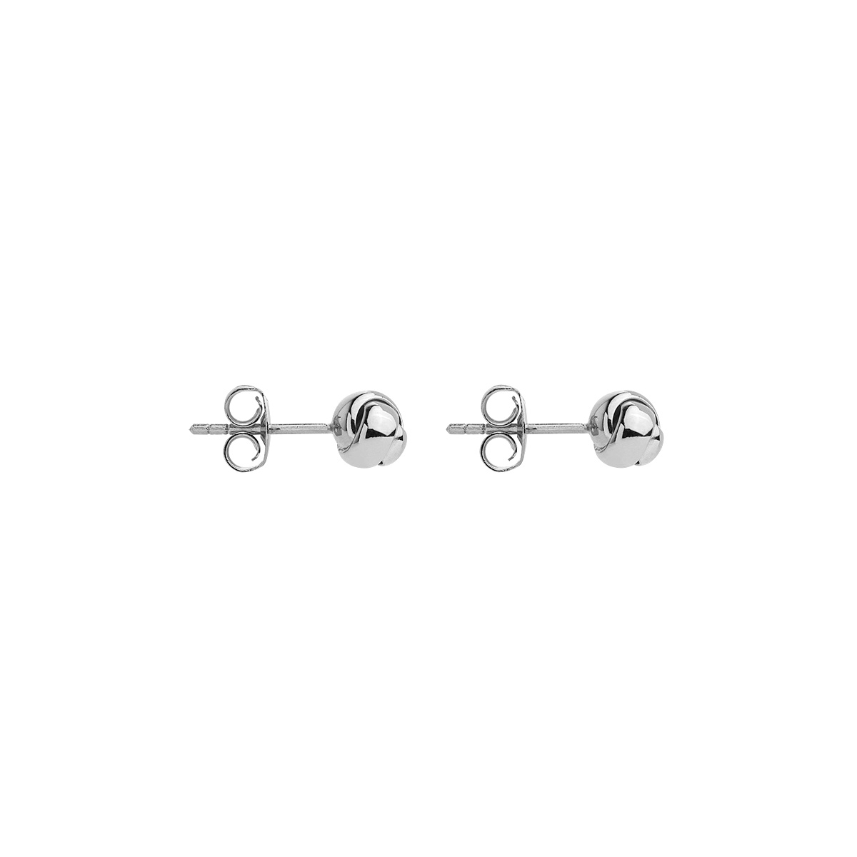 Floret Silver Stud Earrings