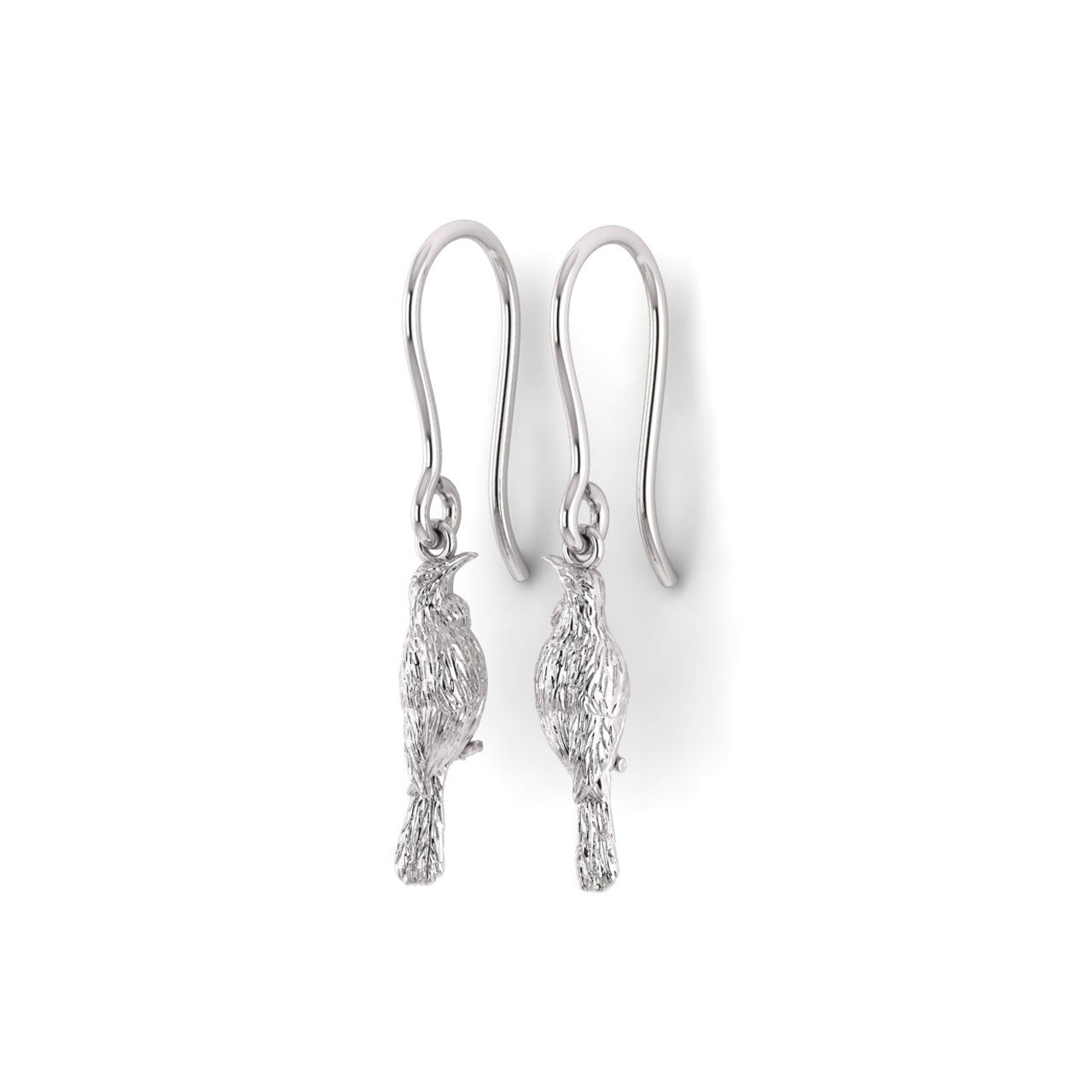 Sterling Silver Solid Tui hook Earrings
