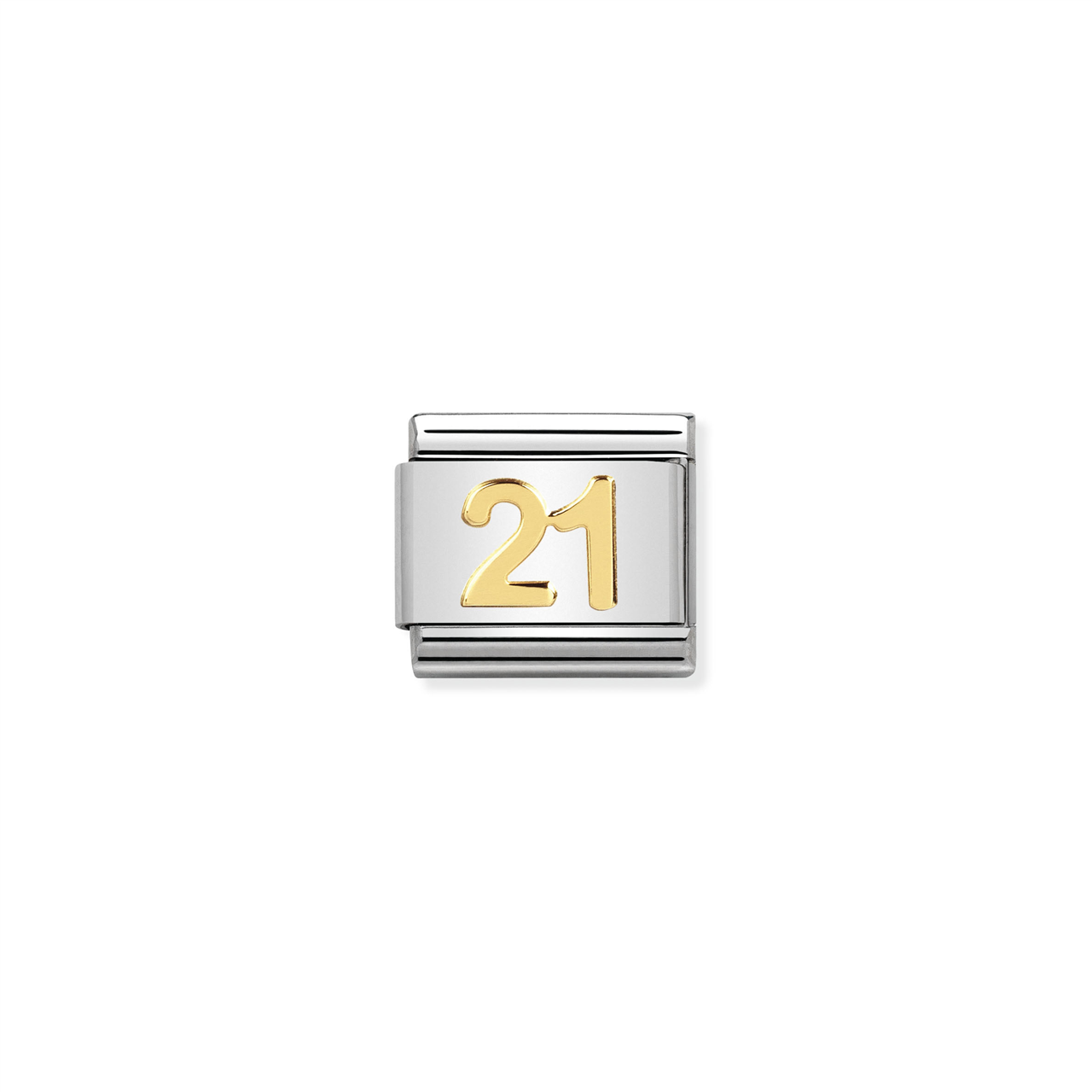 Composable Classic Link 030109/36 Number 21 in 18k Gold