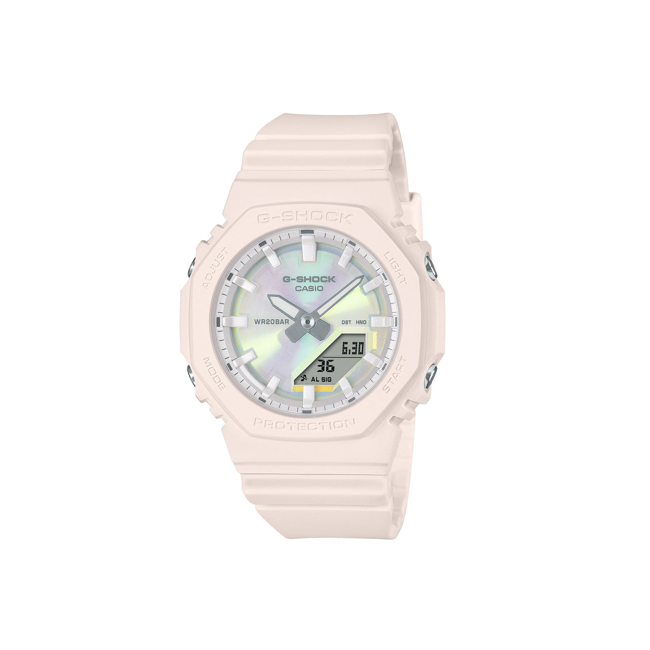 G-Shock - Ladies Mid Size Duo Pink Polarized Watch - GMAP2100PC-4A