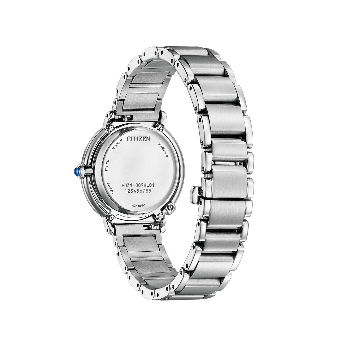 Citizen EM1090-78X - Citizen Ladies Dress Eco-Drive Red/Burgandy Dial Watch