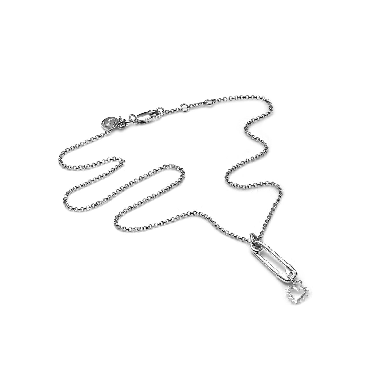 Punk Pin Drop Necklace