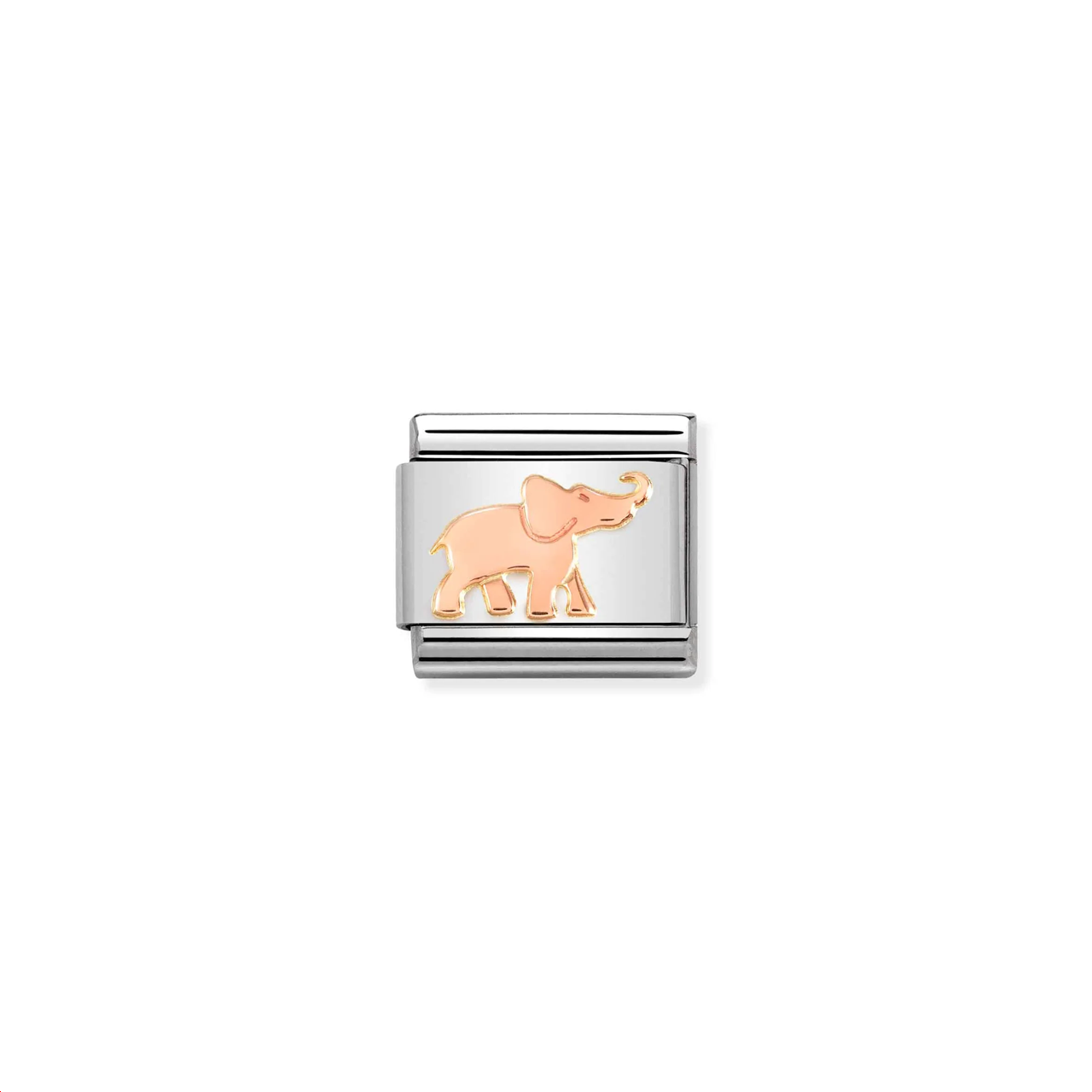 Composable Classic Link 430104/45 Elephant In 9k Rose Gold