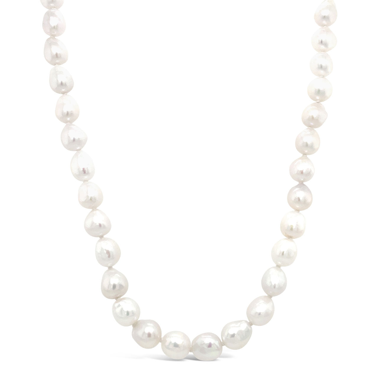 Semi Baroque Fresh Water Pearl Neckace