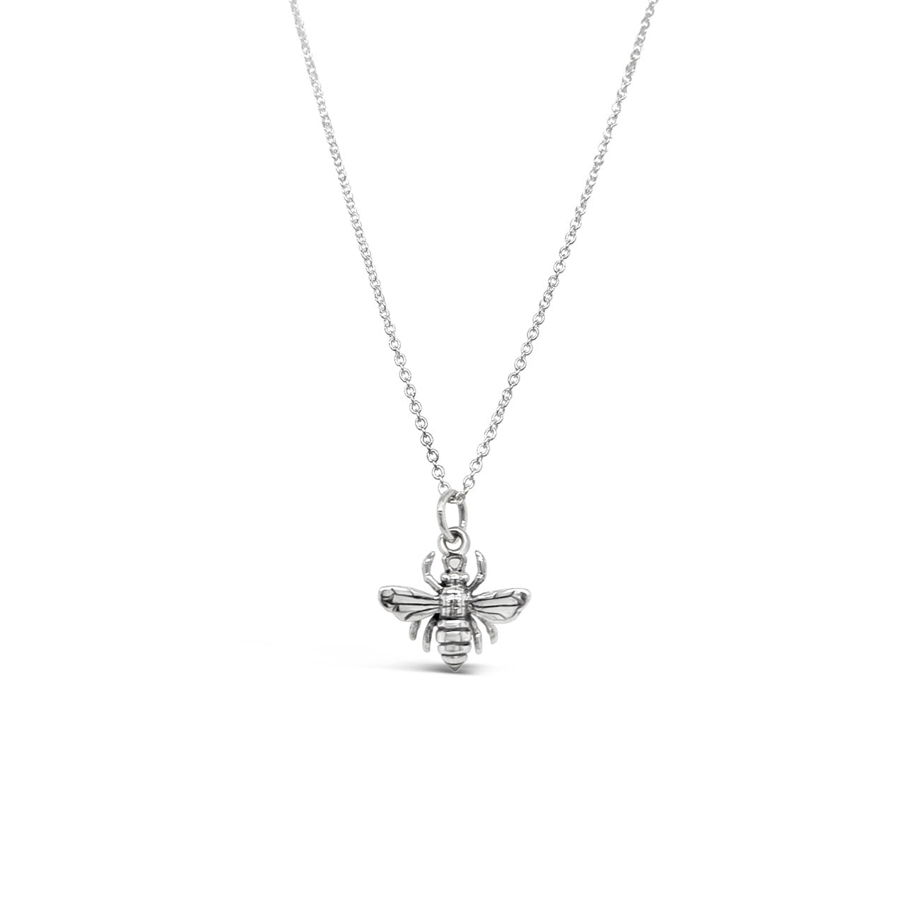 Sterling Silver Honey Bee Pendant