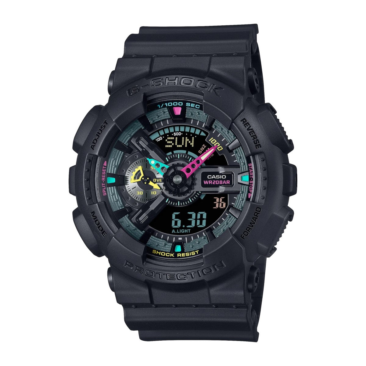GShock GA110MF-1A Multi Fluoro